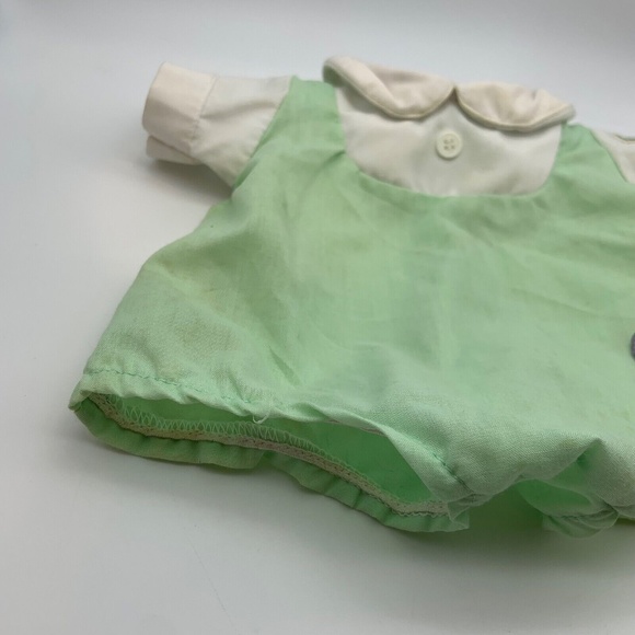 Vintage Cabbage Patch Kids Original Elephant Embroidered Collared Outfit - Picture 4 of 16